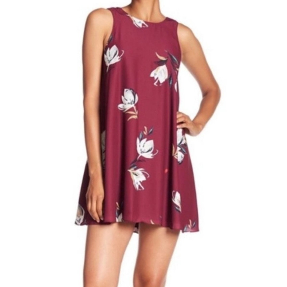Amanda Uprichard Marnie Floral Print Swing Dress Size M
